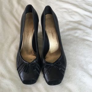 Jessica Simpson wedge ballet slippers