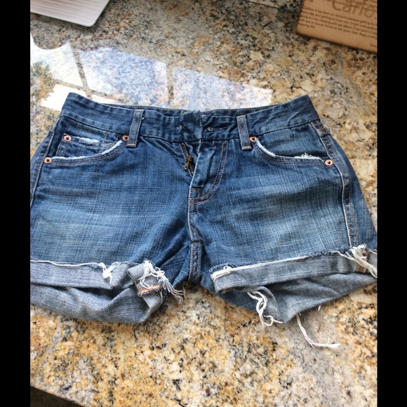 *7 for all mankind jean shorts - Picture 2 of 4