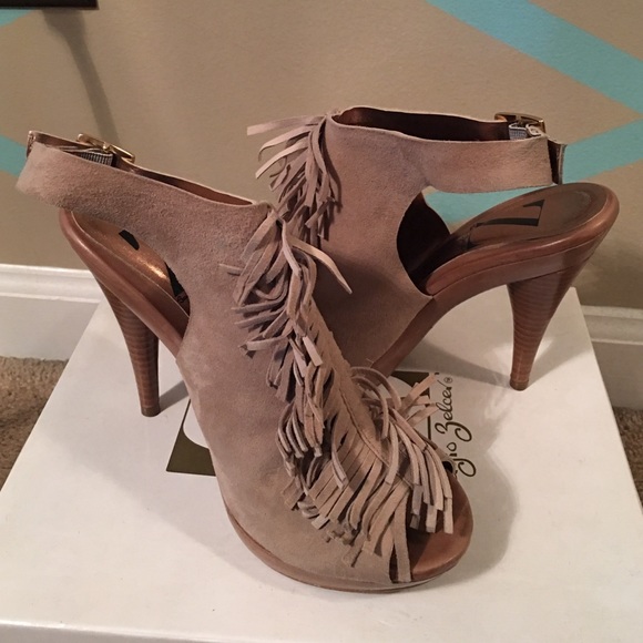 Fringe heels