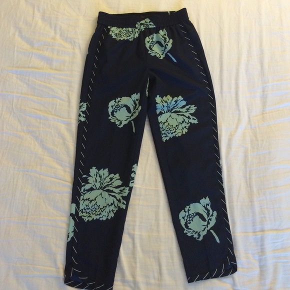 JCrew Printed Ankle Skinny Pants