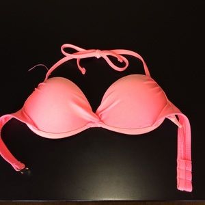 Push Up Halter Bikini Top