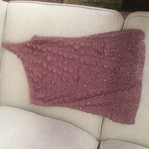 Charlotte Russe one shoulder tank top