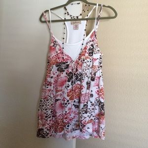 Empire waist tank top