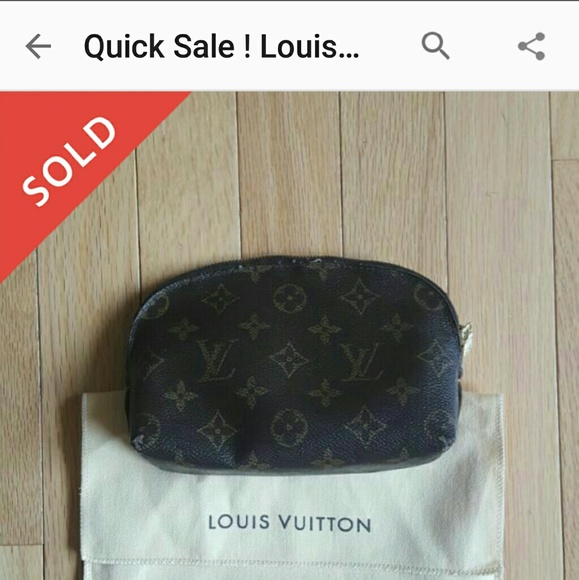 Louis Vuitton Handbags - 👝SOLD👝 Sell Louis Vuitton Cosmetic Bag