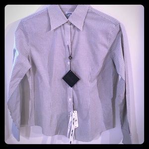 Brooks brother button down blue (new with tags) 0p