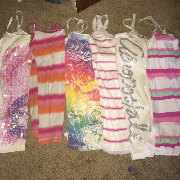 Lot of 6 Aeropostale tank tops!