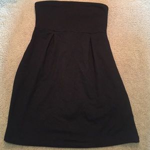 Old Navy Black Tube Top Dress