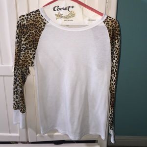 Cheetah print long sleeve