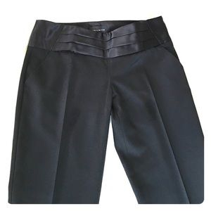The Limited Drew fit black tuxedo pants