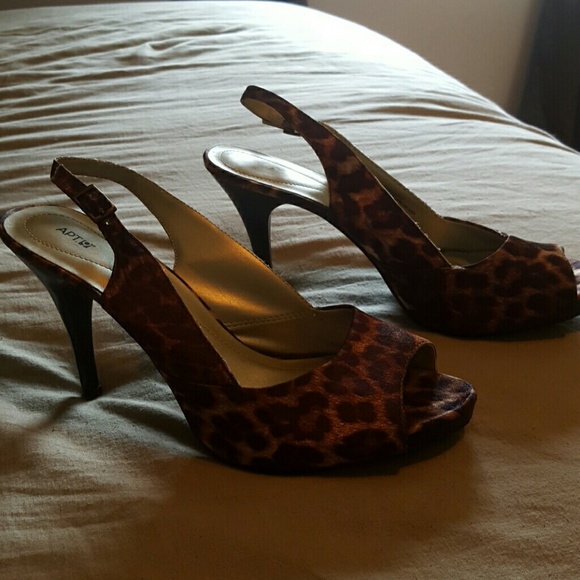 Leopard print shoes