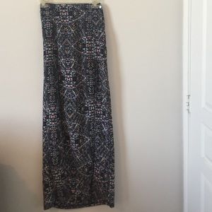 Colorful Aztec print maxi