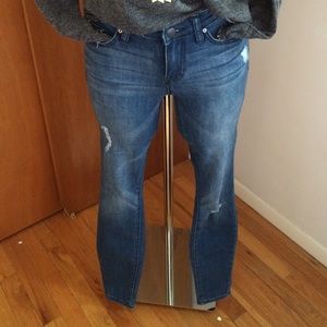 Gap Legging Jeans. Size 0/25. Preripped