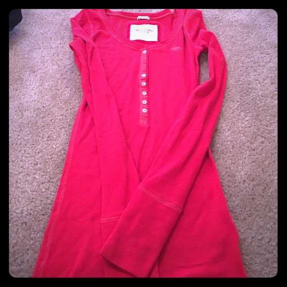 Abercrombie long sleeve top; long tunic.