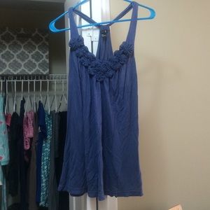 Blue tank top