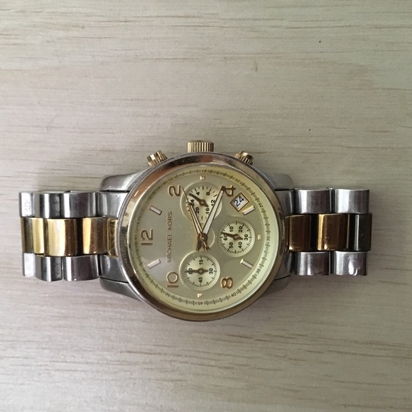 Real authentic Michael Kors two tone watch