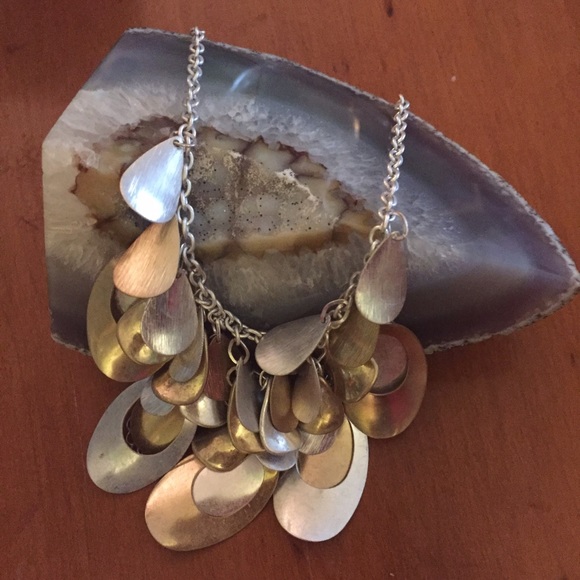 Silver and Gold Necklace