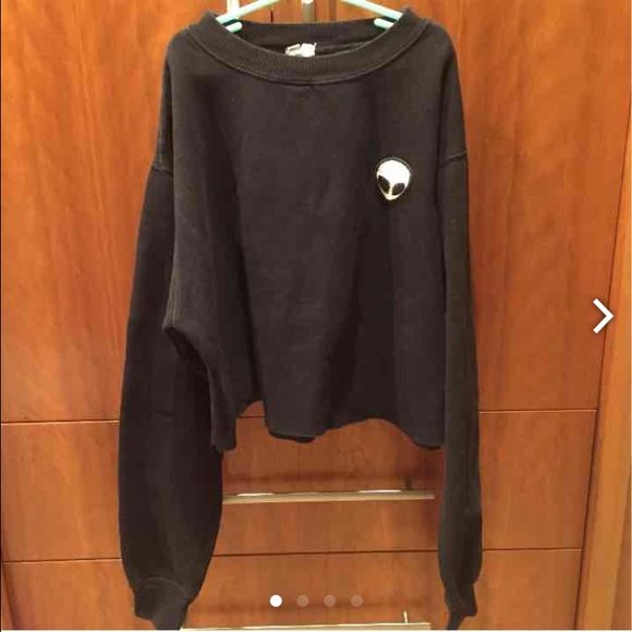Brandy alien sweatshirt.