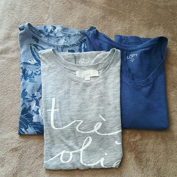 3 Loft T-Shirts