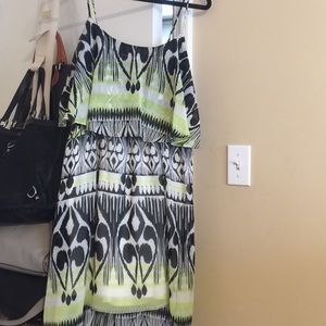High low maxi dress