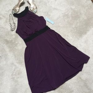 NWT London Times Purple Dress