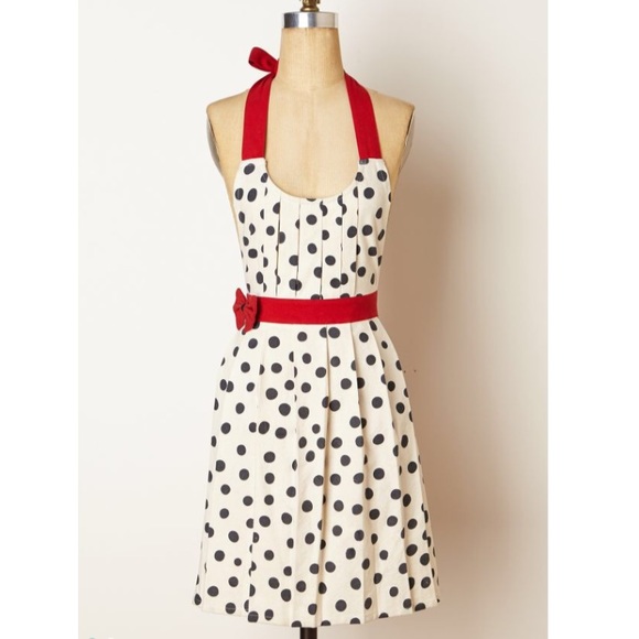 **SOLD** Anthropologie Linen Apron NWT - Picture 4 of 4