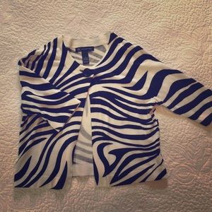 INC cropped cardigan