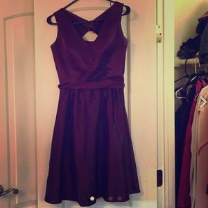 Mari Lee Bridesmaid Dress Size 10 Wine/Plum Color