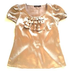 The Limited Ruffle blouse