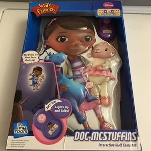 brand new doc mcstuffin interactive wall character