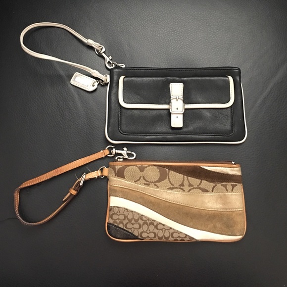 Set of 2 authentic Coach wristlets!