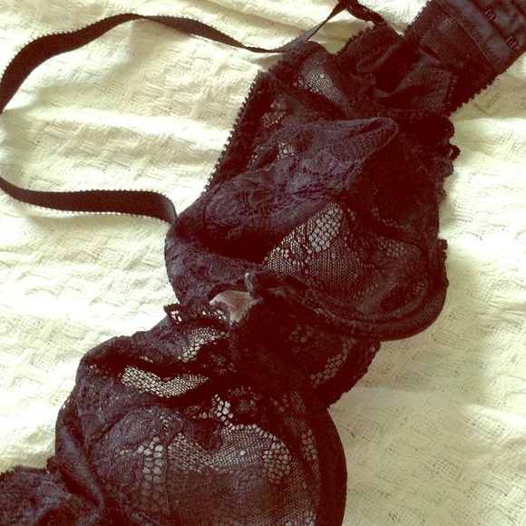 38DDD Apt 9 Unlined Black Bra/Bralette