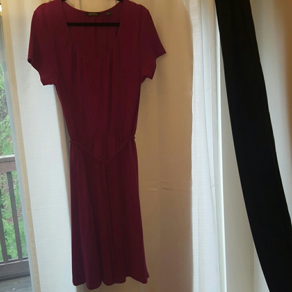 Short sleeve cotton dress