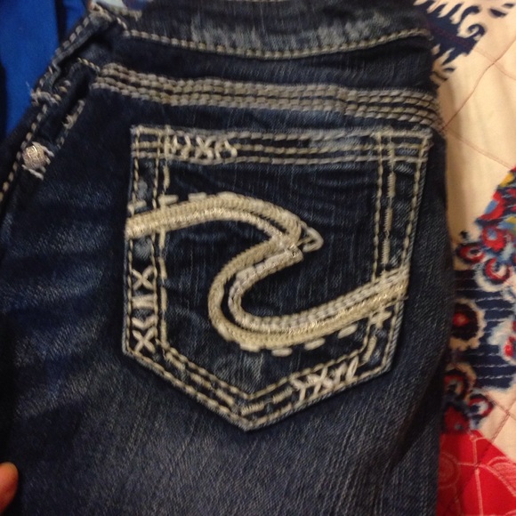 Silver capris