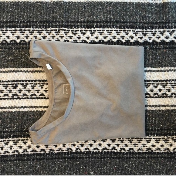 faux suede top - Picture 3 of 3