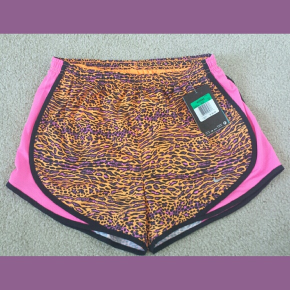 Nike Pants - Nike Dri-Fit shorts cheetah print mesh sides