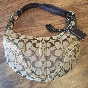 Small authentic coach purse