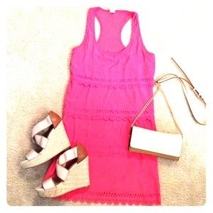 Pink modern flapper dress ;)