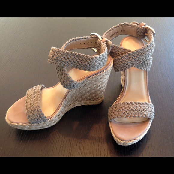 Stuart Weitzman Alex Wedge Sandels
