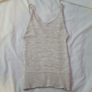 Knitted tank top
