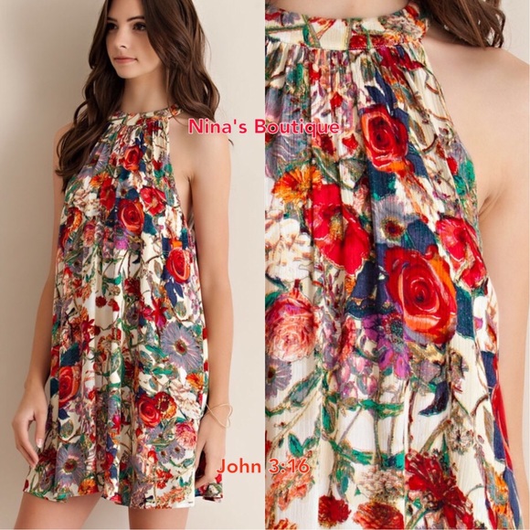 sale🎈 Beautiful flower dresses - Picture 2 of 3