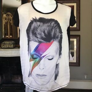 David Bowie silk shirt