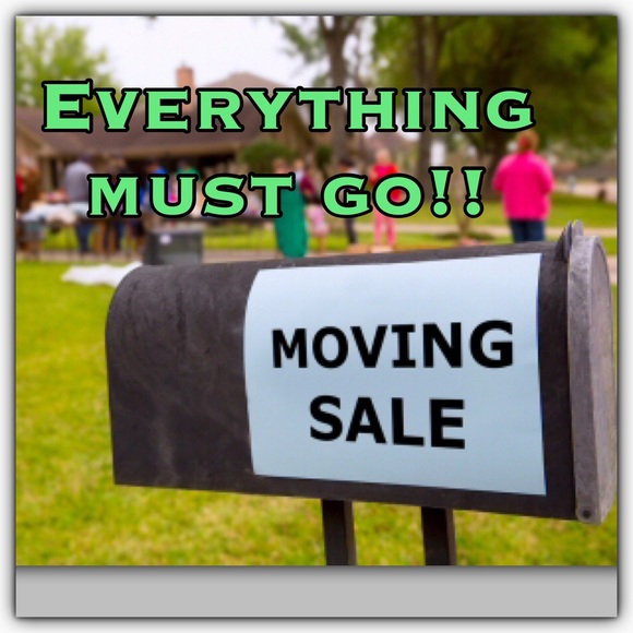 Everything must GO THIS WEEK! ✌🏼️❤️😊