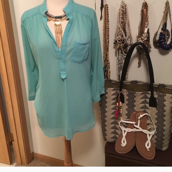 Blue blouse for Danielle