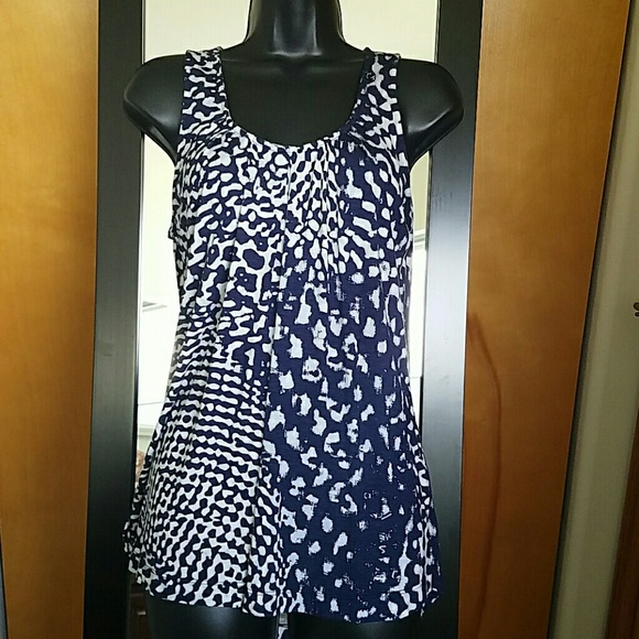 Soft tunic-length tank