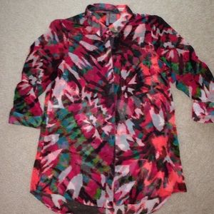 Multi colored blouse