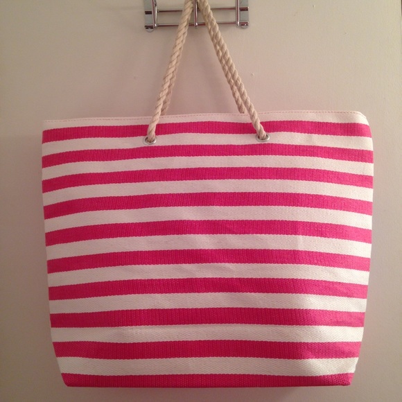 NWT, Nautical Beach Tote Bag - Picture 2 of 4