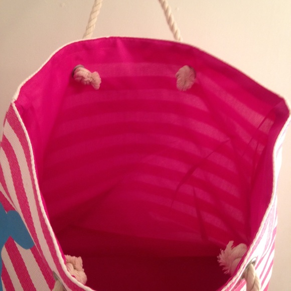NWT, Nautical Beach Tote Bag - Picture 3 of 4