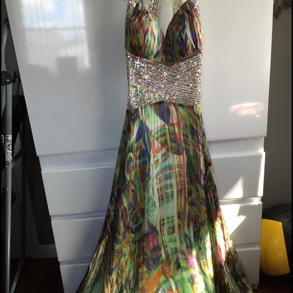 SPECIAL Jovani Multicolor Prom Dress