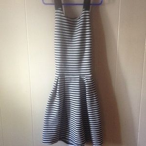 juniors cross back dress
