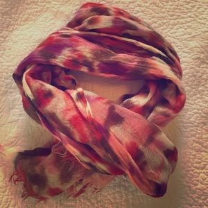 Color blotch scarf